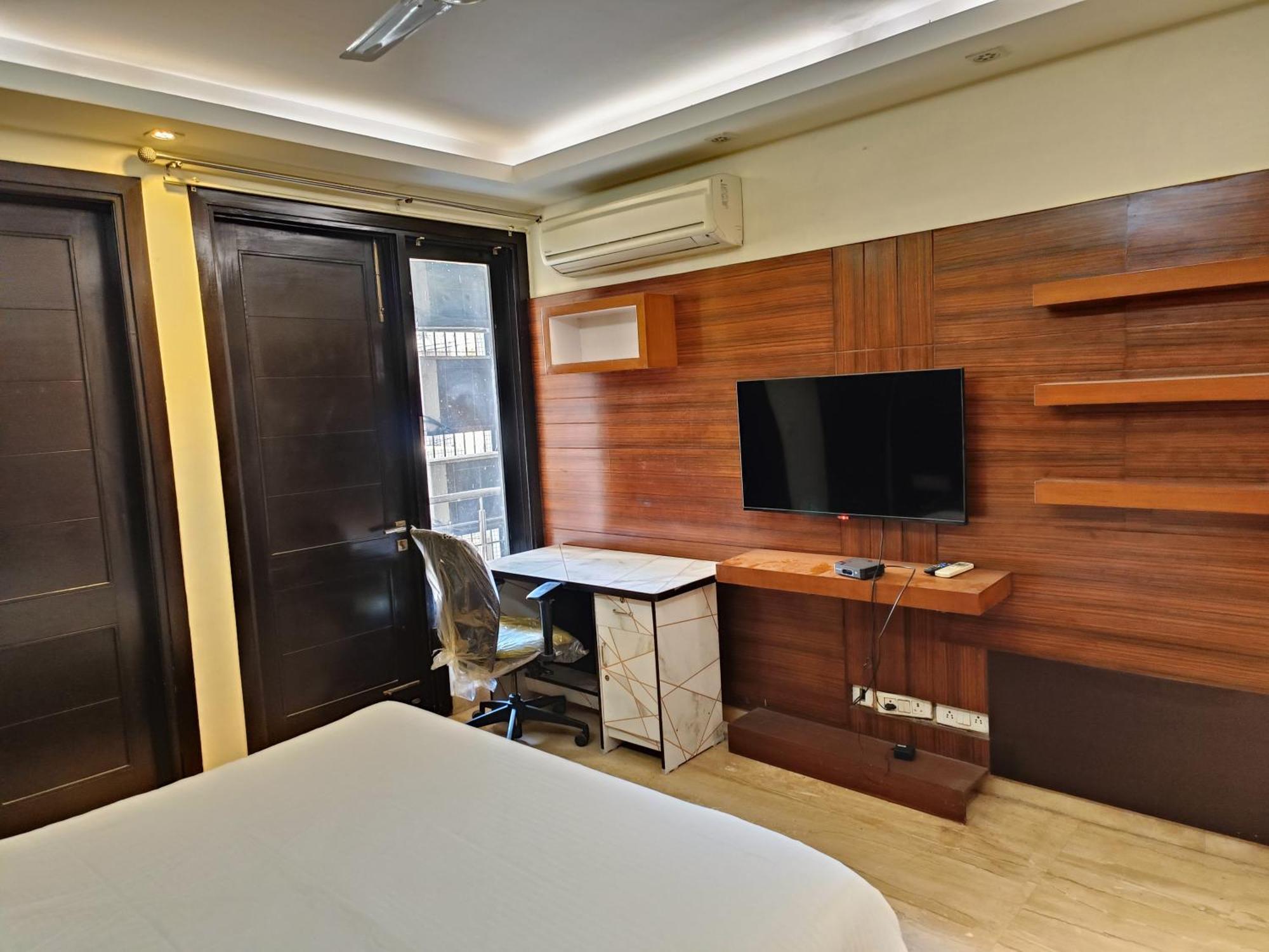 Greenleaf Apartment And Suites, Greater Kailash 1 Nova Deli Exterior foto