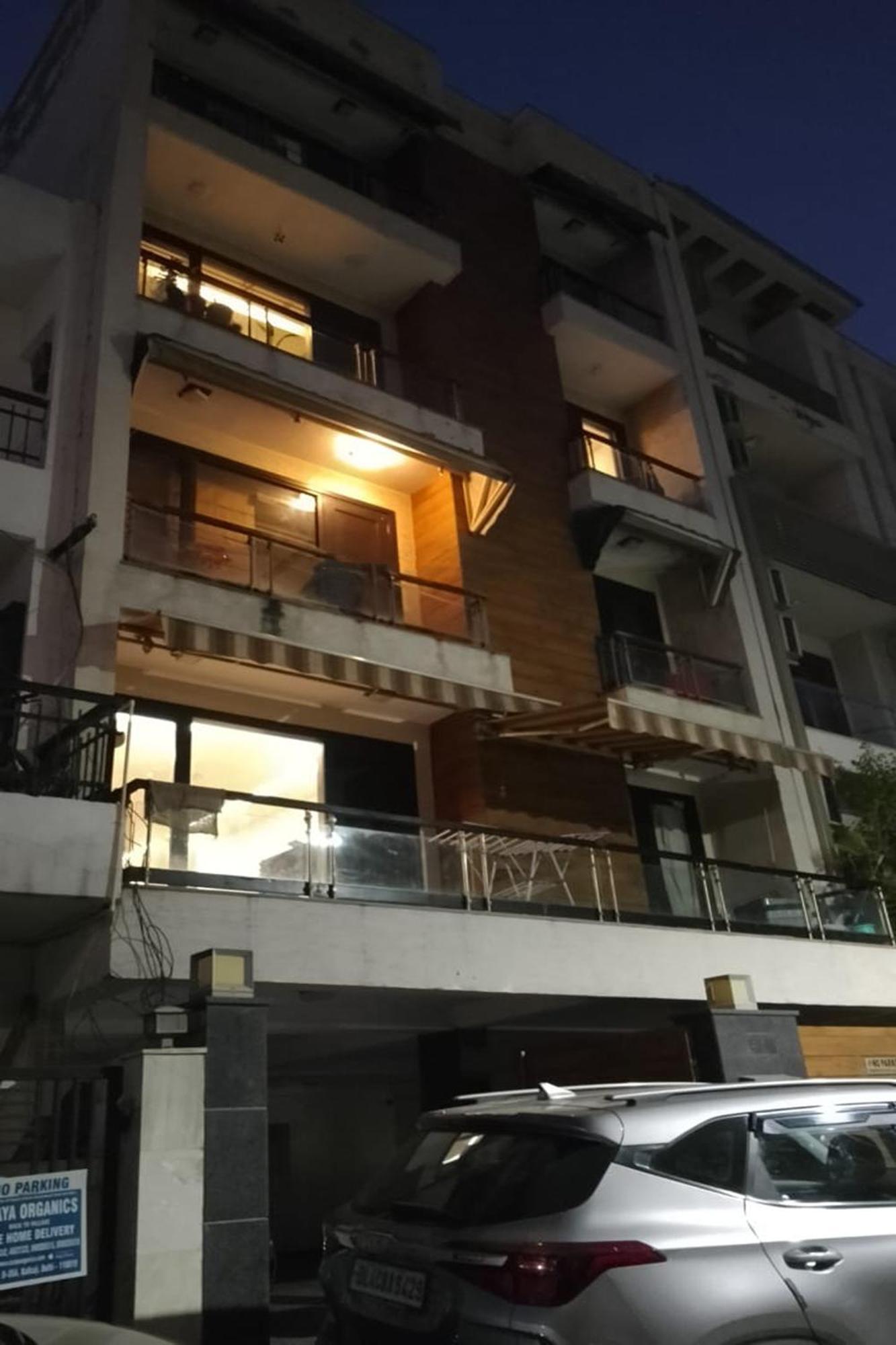 Greenleaf Apartment And Suites, Greater Kailash 1 Nova Deli Exterior foto