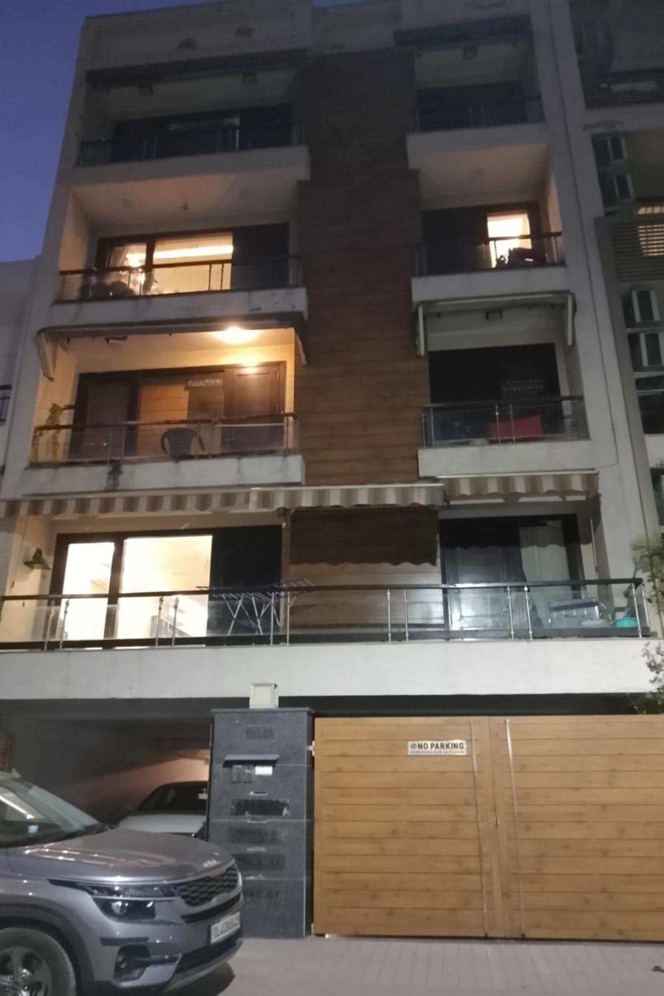 Greenleaf Apartment And Suites, Greater Kailash 1 Nova Deli Exterior foto